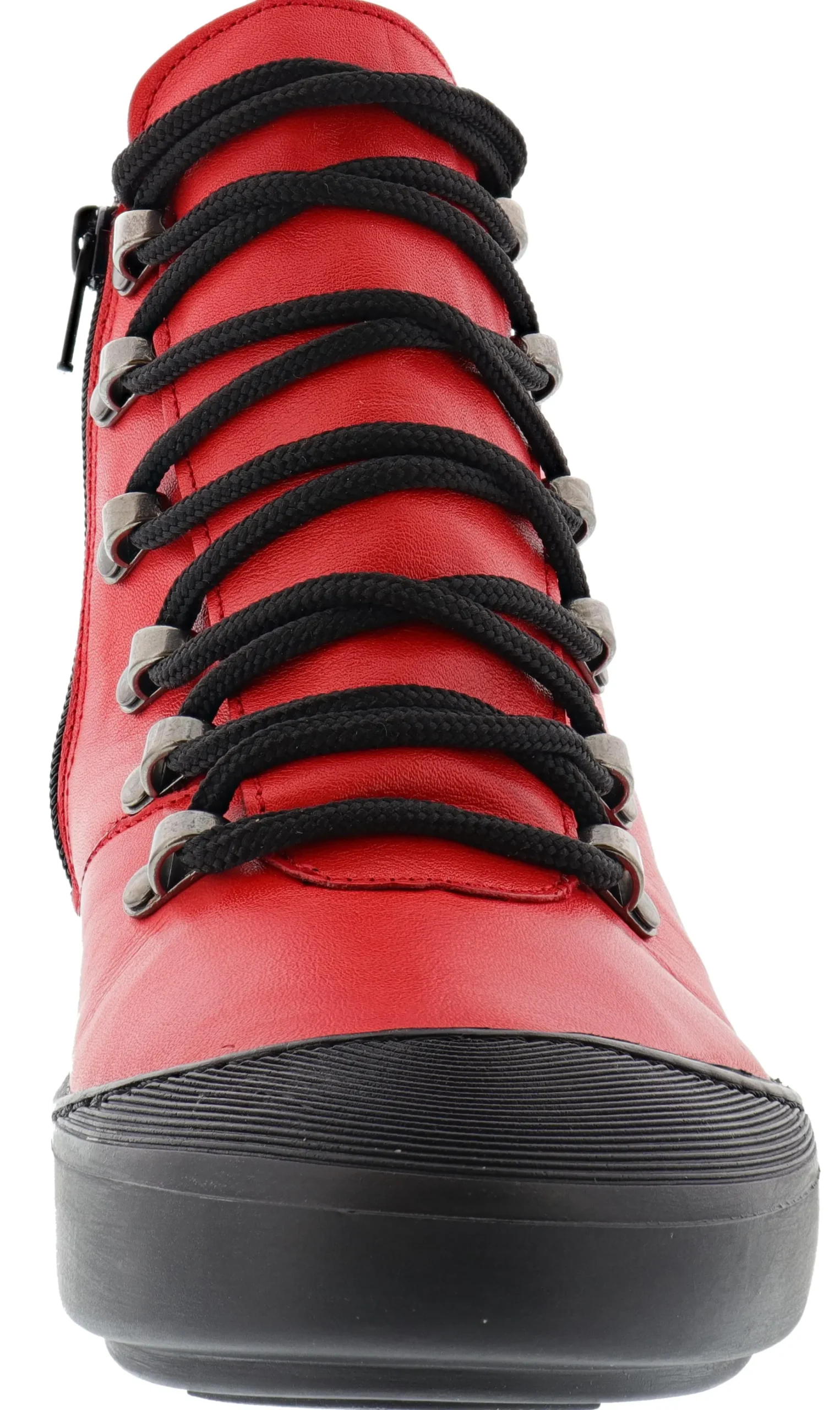 Boots>Spring Step Women's Lace Up Leather Booties Darleen