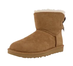 Boots>UGG Women's Mini Bailey Bow II Boots Chestnut