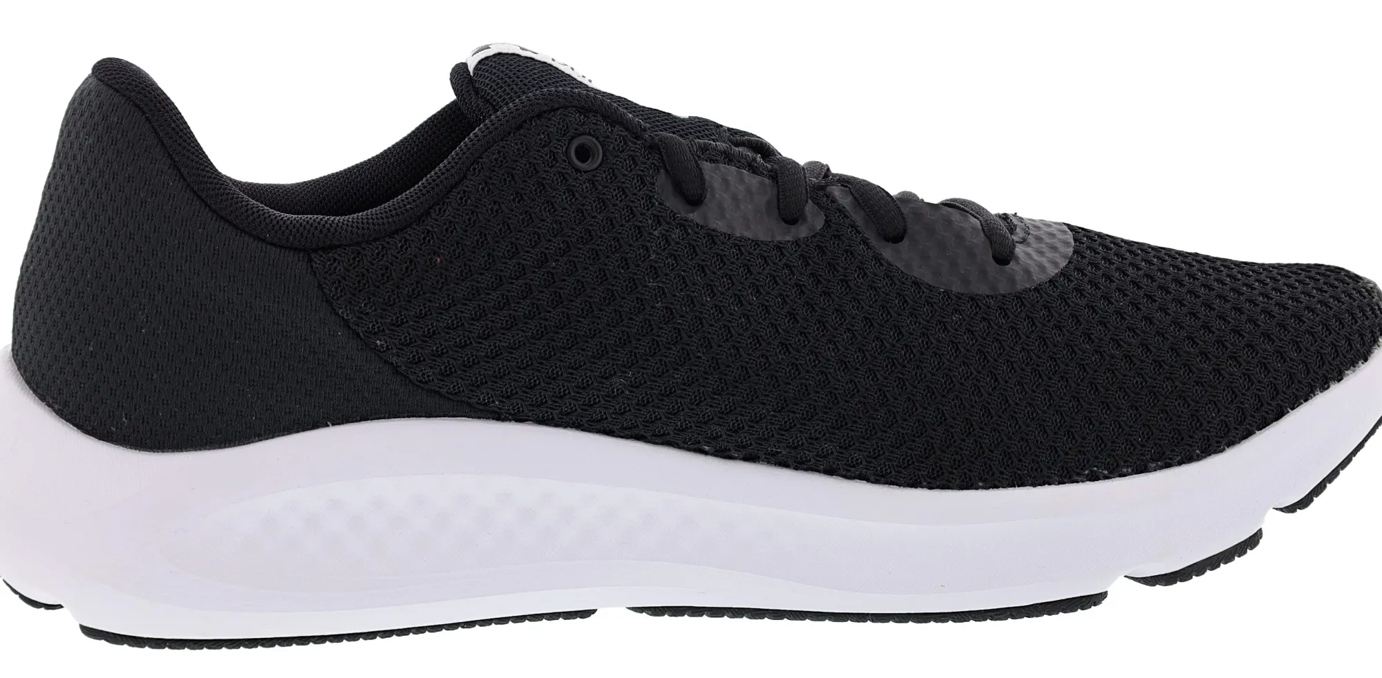 Running>Under Armour Men's Charged Pursuit 3 Running Shoes Black/White